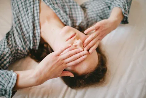 Woman with Headache/Fatigue