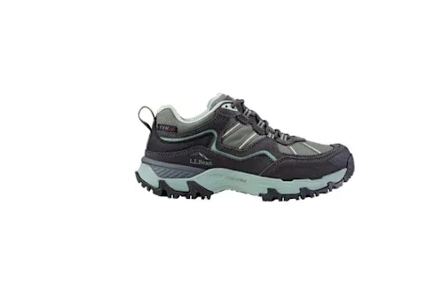 A low-cut hiking shoe from L.L.Bean, designed for trail walking.