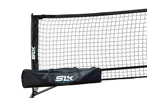 Flexible practice, professional play. An easy-to-assemble net that makes high-level pickleball accessible anywhere.
