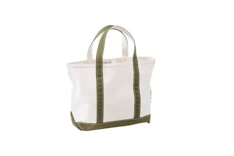 A classic, small canvas tote bag from L.L.Bean