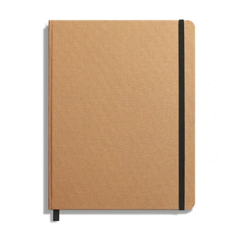blank journal with brown cover