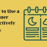how-to-use-a-planner-effectively