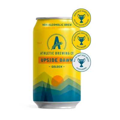 Upside Dawn Golden Ale (Non-Alcoholic)