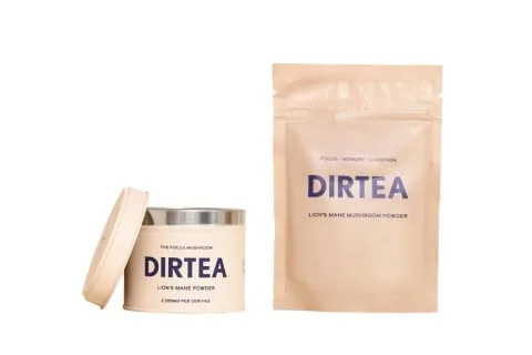 DIRTEA Lion’s Mane Mushroom Powder DIRTEA Lion’s Mane Mushroom Powder