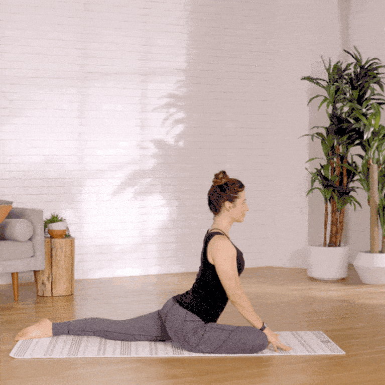 pigeon yoga pose pigeon yoga pose