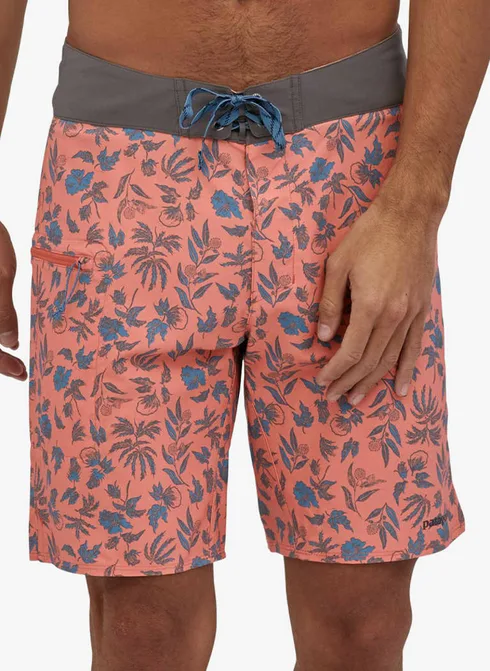 men's swim trunks in pink and blue floral pattern men's swim trunks in pink and blue floral pattern