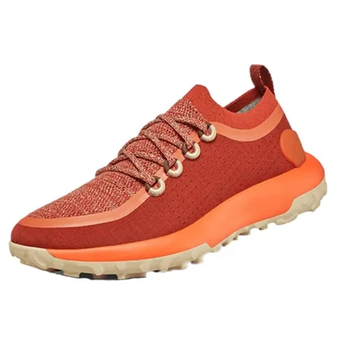Allbirds orange and red trail running shoes Allbirds orange and red trail running shoes