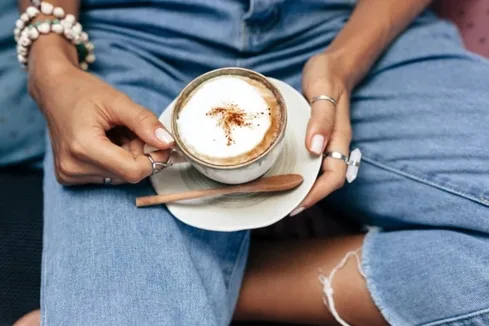 Woman with Coffee Woman with Coffee